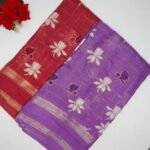 Star Fish With All Over Zarry Sarees-MB829