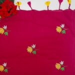 Kadhi Silk With Embroidery Sarees-MB843 - Image 3