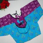 Pure Cotton Round Neck Blouses-B93